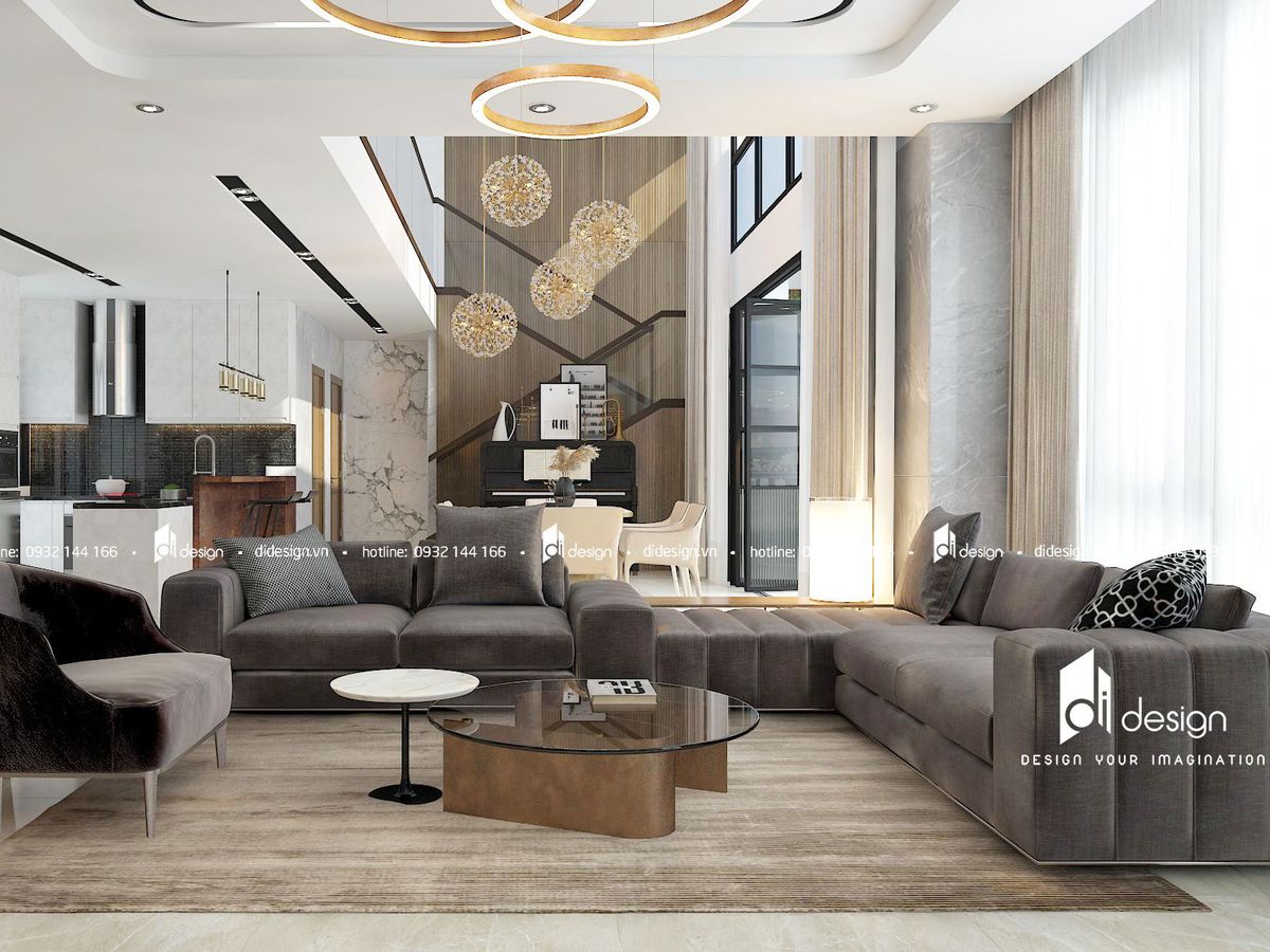 Thiết kế căn hộ Duplex D'Edge 235m2 sang trọng và cá tính riêng