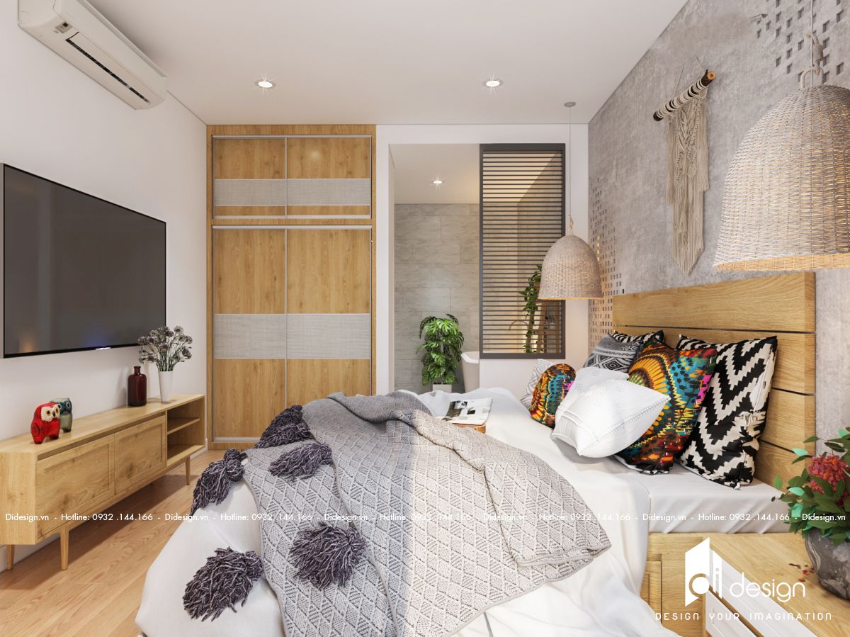 Thiết kế nội thất căn hộ Feliz En Vista 71m2 đẹp mộc mạc đến mê mẫn