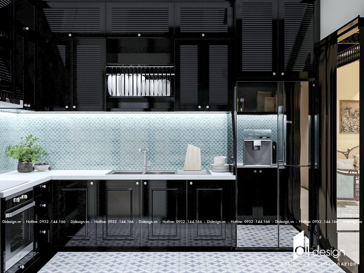 Thiết kế nội thất căn hộ Somerset Feliz 108m2 phong cách Indochine