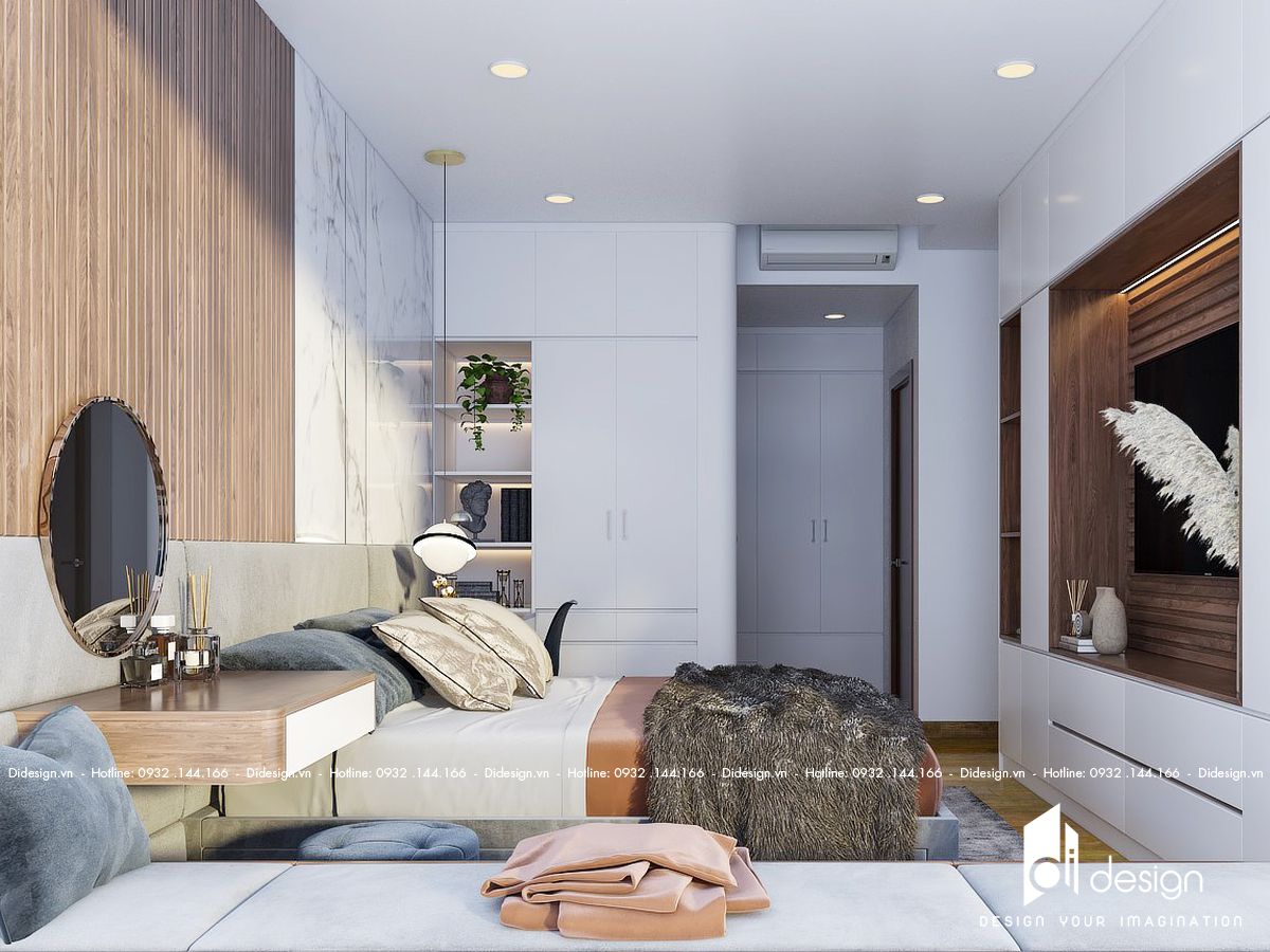Thiết kế căn hộ Sunwah Pearl 2 phòng ngủ hiện đại và tiện nghi