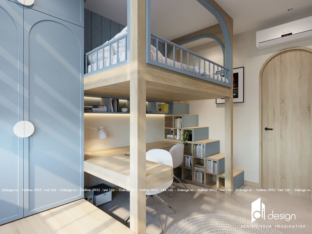 Thiết kế nội thất căn hộ Diamond Alnata Plus - Celadon City đẳng cấp và tiện nghi