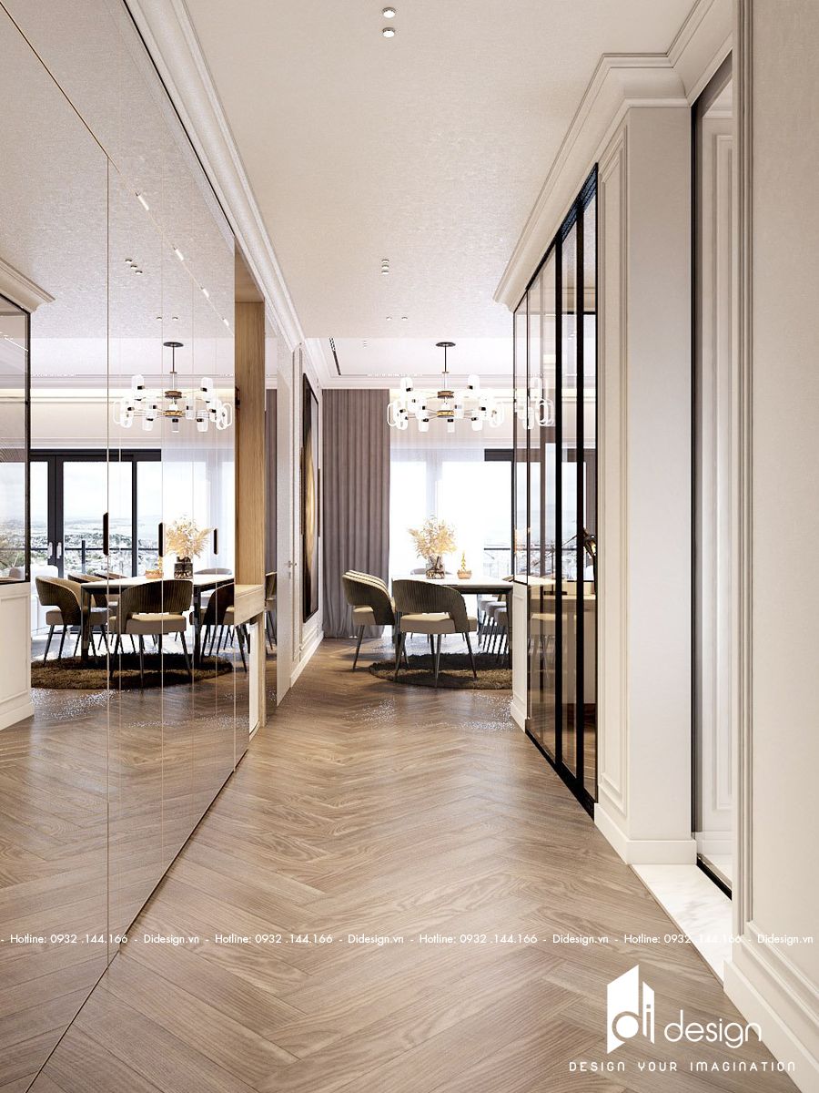 Thiết kế nội thất căn hộ Masteri Centre Point sang trọng