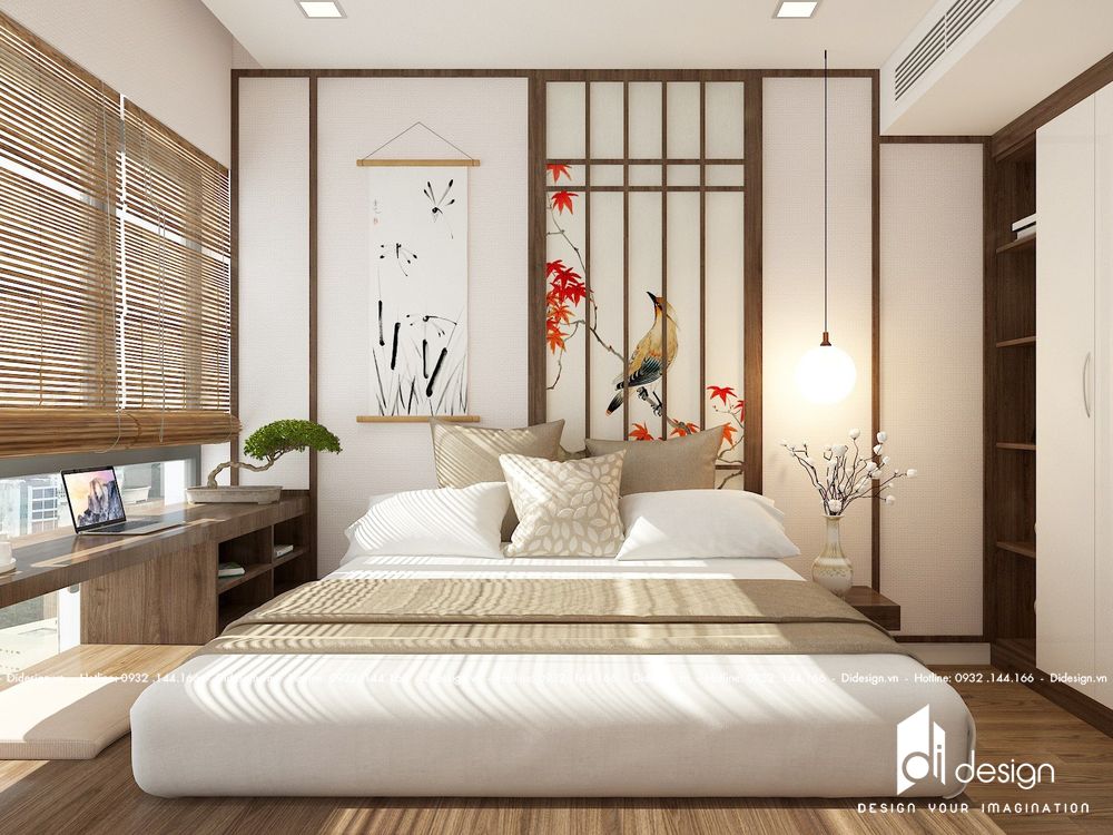 Thiết kế nội thất căn hộ The Riverdale Thủ Đức phong cách Nhật