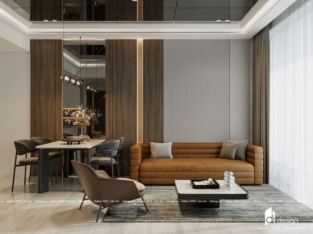 Thiết kế nội thất căn hộ 90m2 The Opera Residence sang trọng