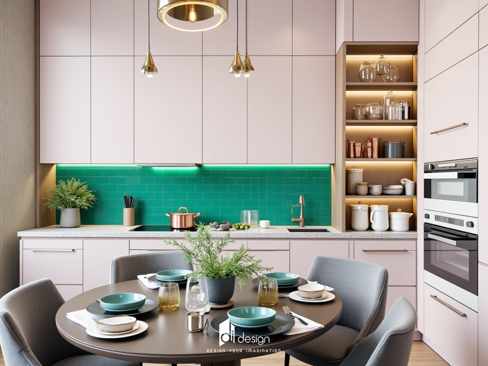 Thiết Kế Căn Hộ Urban Green Hai Phòng Ngủ Tràn Ngập Màu Xanh