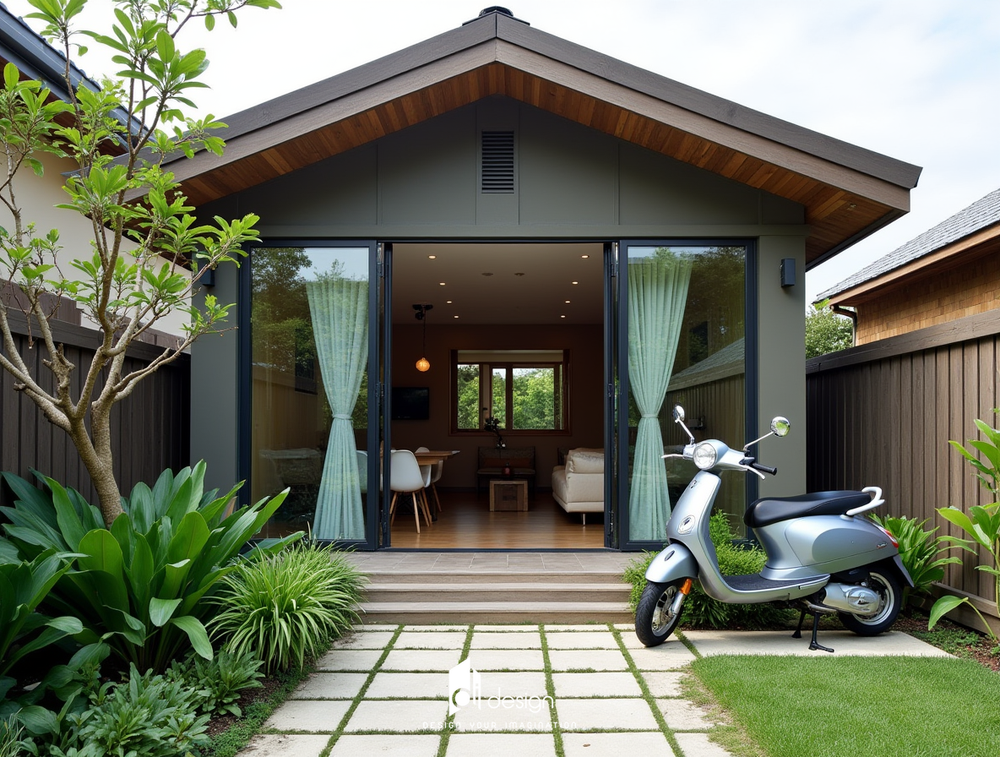 Thiết kế mặt tiền nhà cấp 4 đẹp hiện đại Thiết kế mặt tiền nhà cấp 4 đẹp hiện đại