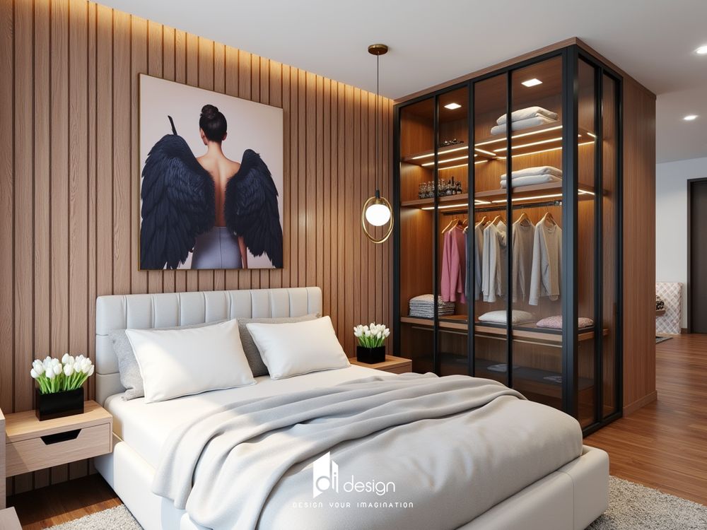 Thiết kế nhà phố 2 tầng 6x10m hiện đại sang trọng 