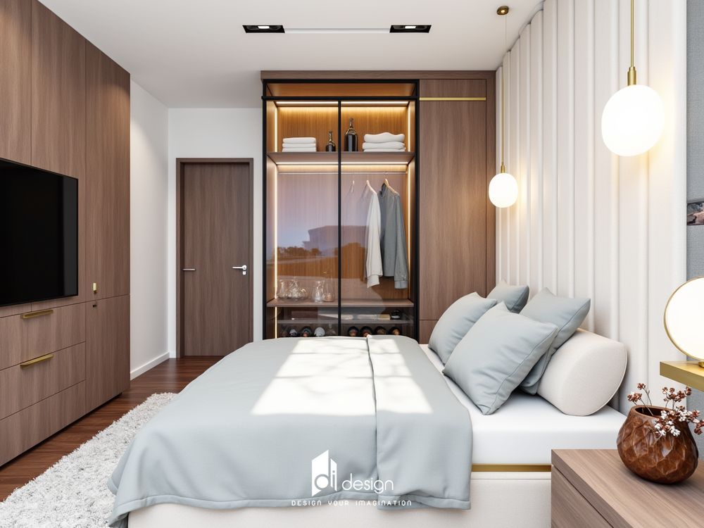 Thiết kế nhà phố 2 tầng 6x10m hiện đại sang trọng Thiết kế nhà phố 2 tầng 6x10m hiện đại sang trọng
