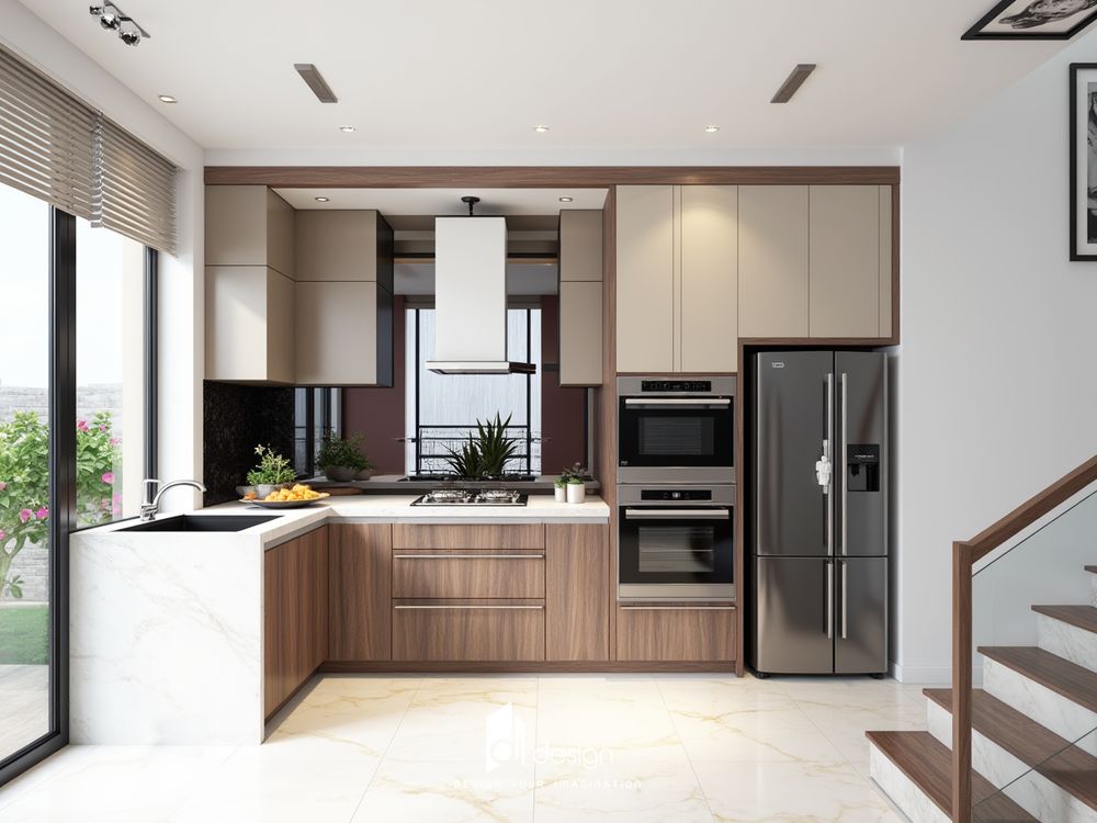 Thiết kế nội thất bếp nhà phố đẹp 2015 Thiết kế nội thất bếp nhà phố đẹp 2015