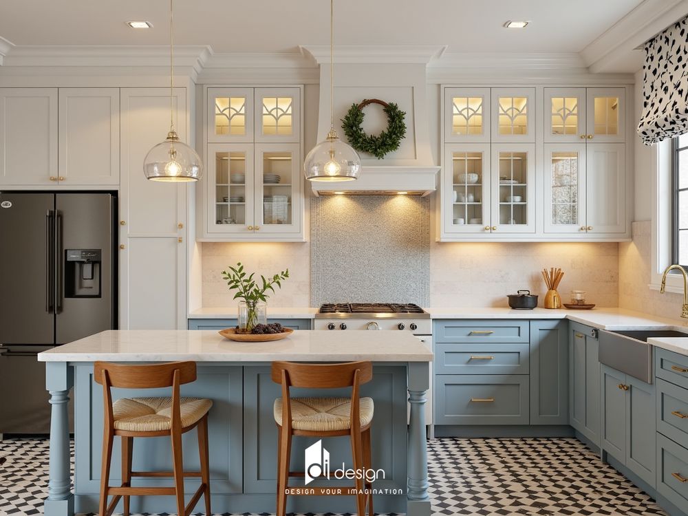 Thiết kế nội thất biệt thự tân cổ điển đẹp: Tối ưu hóa vẻ đẹp thẩm mỹ, thể hiện đẳng cấp và uy quyền