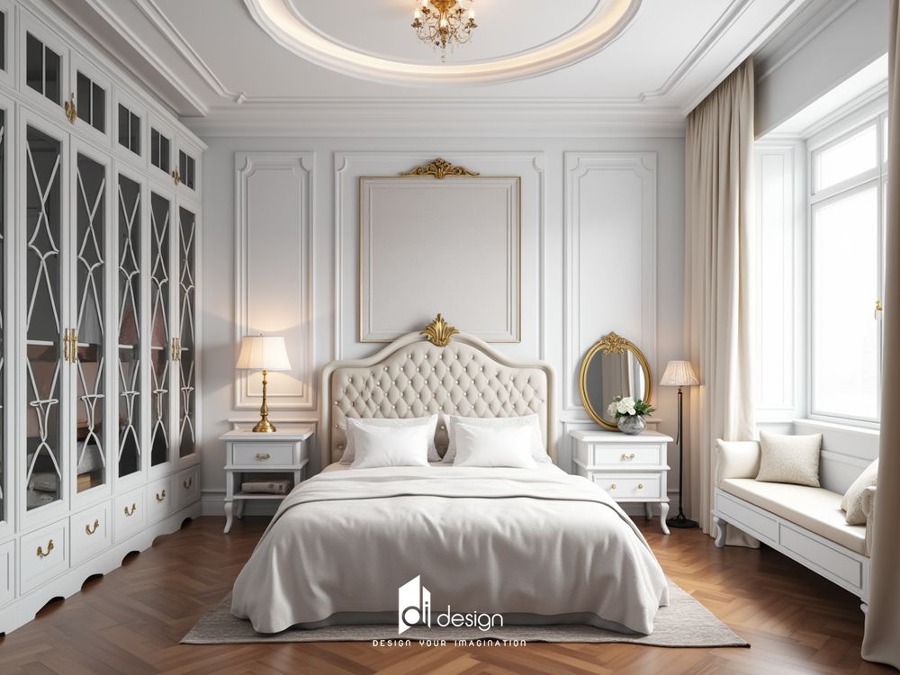 Thiết kế nội thất biệt thự tân cổ điển đẹp: Tối ưu hóa vẻ đẹp thẩm mỹ, thể hiện đẳng cấp và uy quyền