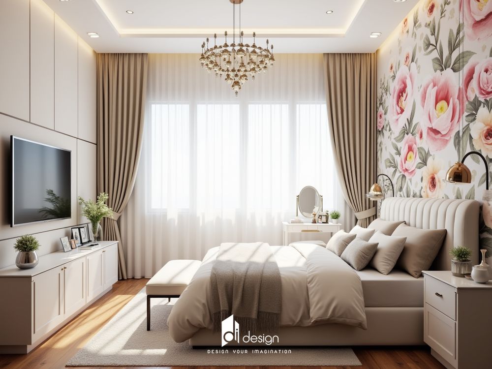 Thiết kế nội thất căn hộ 109m2 : Không gian sống đậm chất sáng tạo và tinh tế