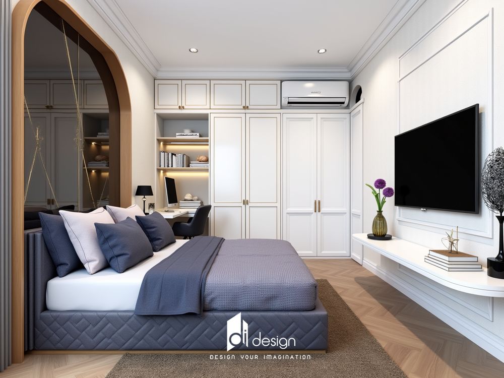 Thiết kế nội thất căn hộ 120m2 phong cách sang trọng Thiết kế nội thất căn hộ 120m2 phong cách sang trọng