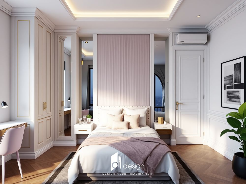 Thiết kế nội thất căn hộ 120m2 phong cách sang trọng Thiết kế nội thất căn hộ 120m2 phong cách sang trọng