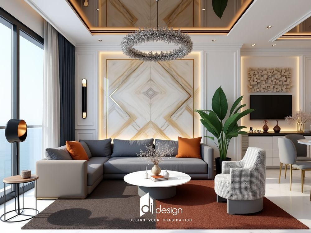 Thiết kế nội thất căn hộ 120m2 phong cách sang trọng Thiết kế nội thất căn hộ 120m2 phong cách sang trọng