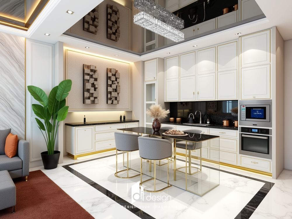 Thiết kế nội thất căn hộ 120m2 phong cách sang trọng Thiết kế nội thất căn hộ 120m2 phong cách sang trọng