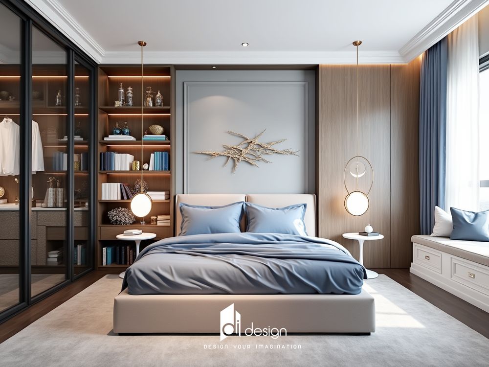 Thiết Kế Nội Thất Căn Hộ 3pn Icon 56 Novaland sang trọng, tinh tế Thiết Kế Nội Thất Căn Hộ 3pn Icon 56 Novaland sang trọng, tinh tế