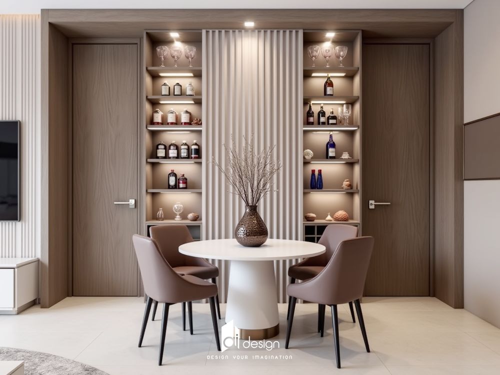 Thiết Kế Nội Thất Căn Hộ 45m2 Quận 4 – Sự Kết Hợp Hoàn Hảo Giữa Tông Màu Xám Và Gỗ Ấm Áp Thiết Kế Nội Thất Căn Hộ 45m2 Quận 4 – Sự Kết Hợp Hoàn Hảo Giữa Tông Màu Xám Và Gỗ Ấm Áp