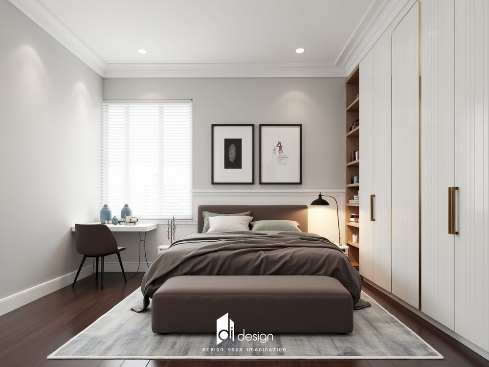 Thiết Kế Nội Thất Căn Hộ 45m2 Quận 4 – Sự Kết Hợp Hoàn Hảo Giữa Tông Màu Xám Và Gỗ Ấm Áp Thiết Kế Nội Thất Căn Hộ 45m2 Quận 4 – Sự Kết Hợp Hoàn Hảo Giữa Tông Màu Xám Và Gỗ Ấm Áp