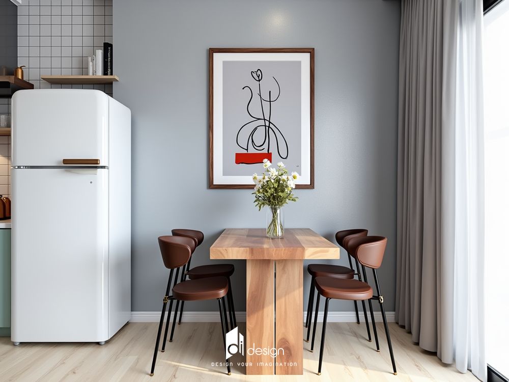 Thiết Kế Nội Thất Căn Hộ 47m2 Pha Trộn Giữa Tính Thẩm Mỹ Đương Đại Và Tối Giản Thiết Kế Nội Thất Căn Hộ 47m2 Pha Trộn Giữa Tính Thẩm Mỹ Đương Đại