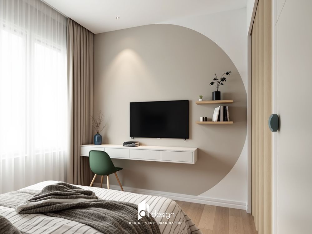 Thiết kế nội thất căn hộ 52m2 đẹp hiện đại - Sống tối ưu trong không gian nhỏ Thiết kế nội thất căn hộ 52m2 đẹp hiện đại - Sống tối ưu trong không gian nhỏ