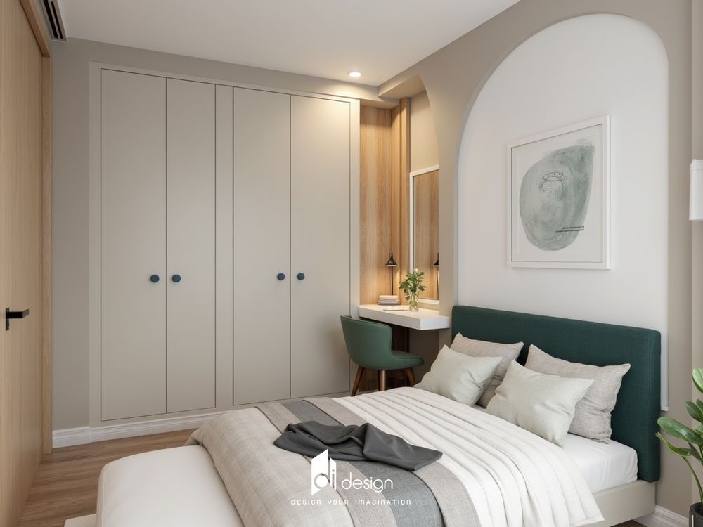 Thiết kế nội thất căn hộ 52m2 đẹp hiện đại - Sống tối ưu trong không gian nhỏ Thiết kế nội thất căn hộ 52m2 đẹp hiện đại - Sống tối ưu trong không gian nhỏ