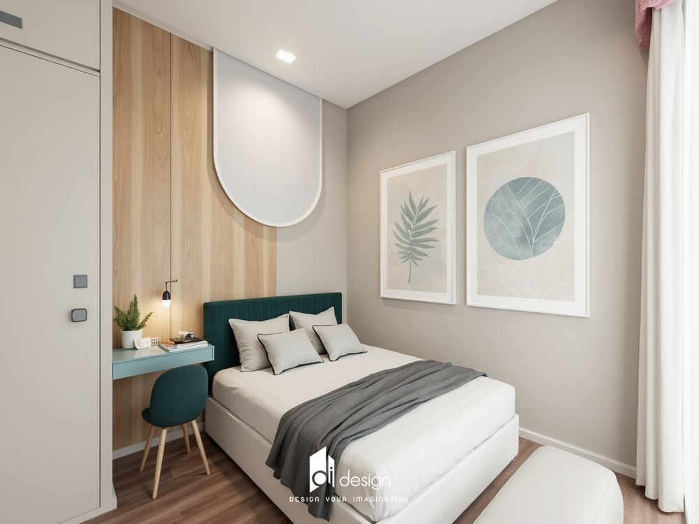 Thiết kế nội thất căn hộ 52m2 đẹp hiện đại - Sống tối ưu trong không gian nhỏ Thiết kế nội thất căn hộ 52m2 đẹp hiện đại - Sống tối ưu trong không gian nhỏ