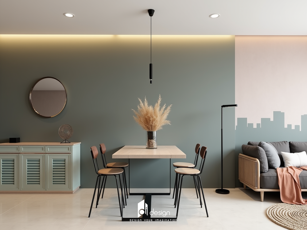 Thiết kế nội thất căn hộ 59m2 The Opus One tạo nên không gian sống tuyệt vời Thiết kế nội thất căn hộ 59m2 The Opus One tạo nên không gian sống tuyệt vời