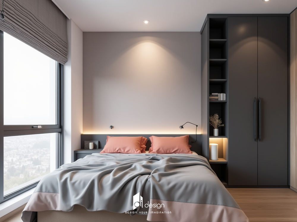 Thiết kế nội thất căn hộ 59m2 The Opus One tạo nên không gian sống tuyệt vời