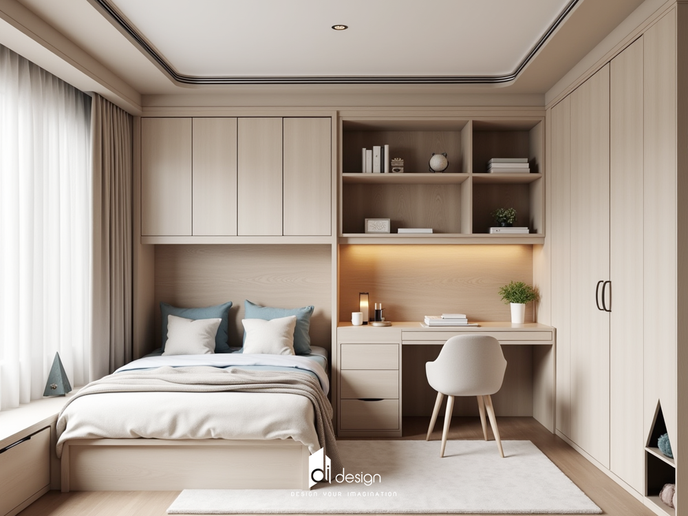 Thiết kế nội thất căn hộ 68m2 Botanica Premier tiện nghi và thoải mái