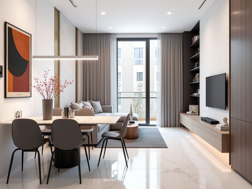 Thiết kế nội thất căn hộ 79m2 Celesta Rise Thiết kế nội thất căn hộ 79m2 Celesta Rise