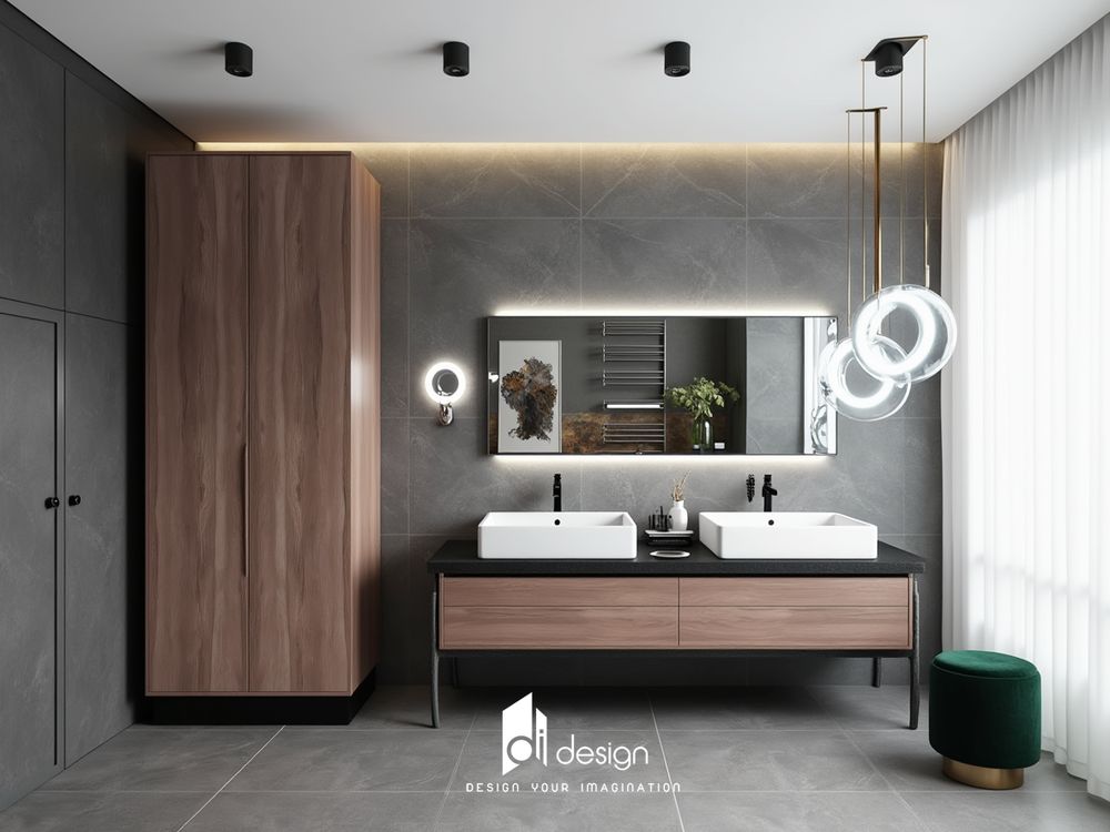 Thiết kế nội thất căn hộ 83m2 phong cách hiện đại và trang nhã Thiết kế nội thất căn hộ 83m2 phong cách hiện đại và trang nhã