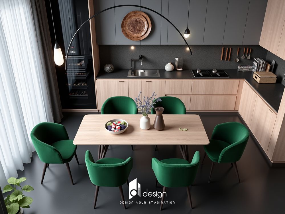 Thiết kế nội thất căn hộ 83m2 phong cách hiện đại và trang nhã Thiết kế nội thất căn hộ 83m2 phong cách hiện đại và trang nhã