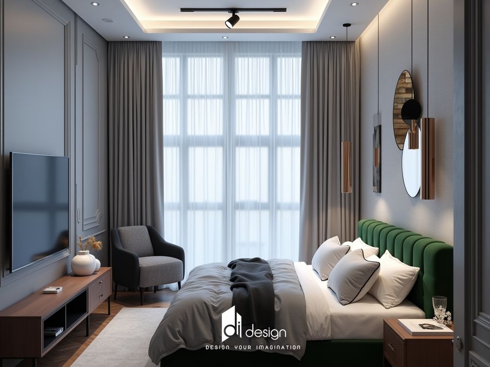 Thiết kế nội thất căn hộ 83m2 phong cách hiện đại và trang nhã