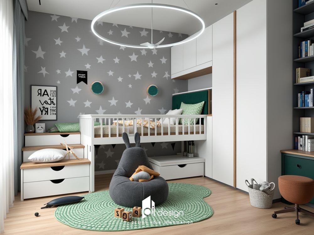 Thiết kế nội thất căn hộ 83m2 phong cách hiện đại và trang nhã