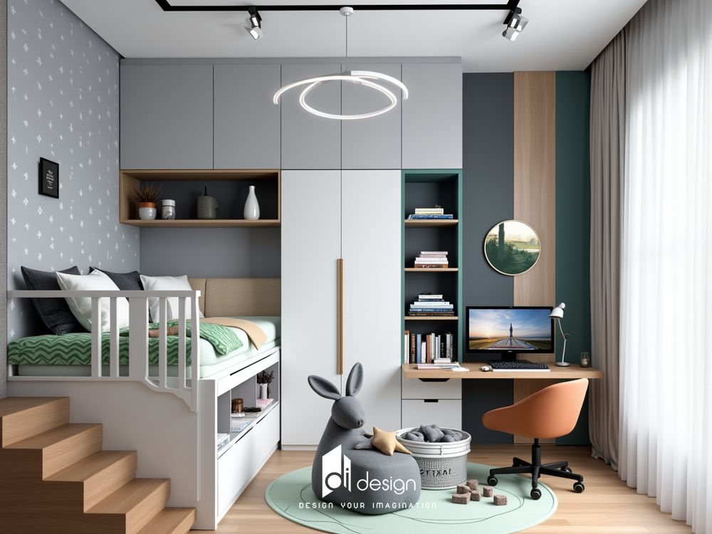 Thiết kế nội thất căn hộ 83m2 phong cách hiện đại và trang nhã Thiết kế nội thất căn hộ 83m2 phong cách hiện đại và trang nhã