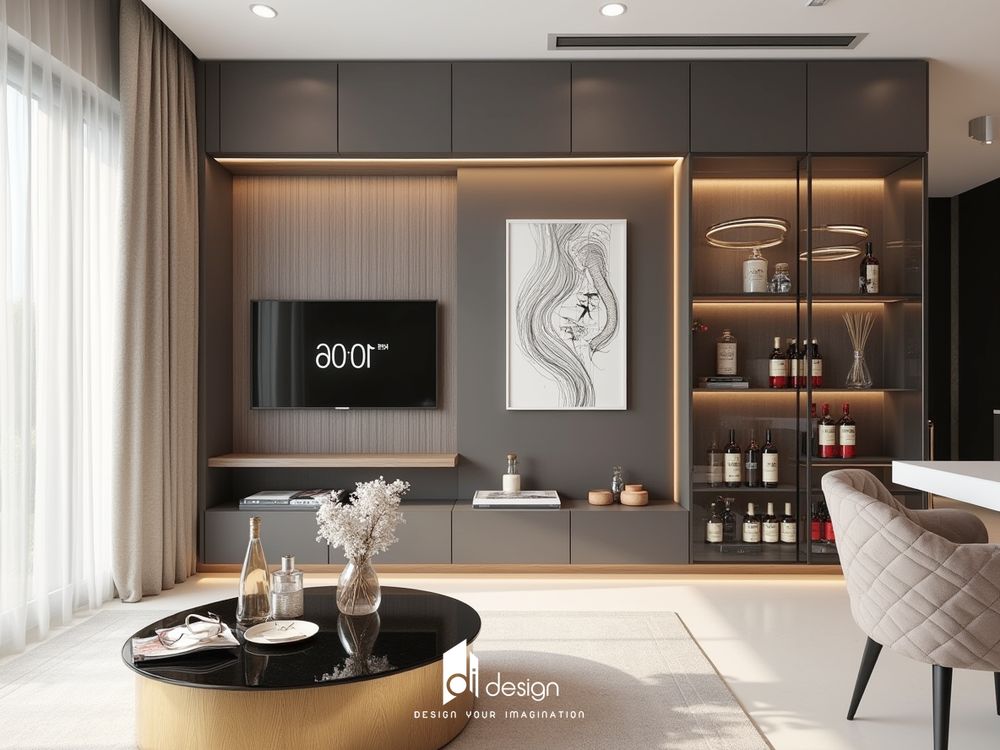 Thiết Kế Nội Thất Căn Hộ Chung Cư 68m2 Sang Trọng Tông Màu Xám 2025 Thiết Kế Nội Thất Căn Hộ Chung Cư 68m2 Sang Trọng Tông Màu Xám 2025