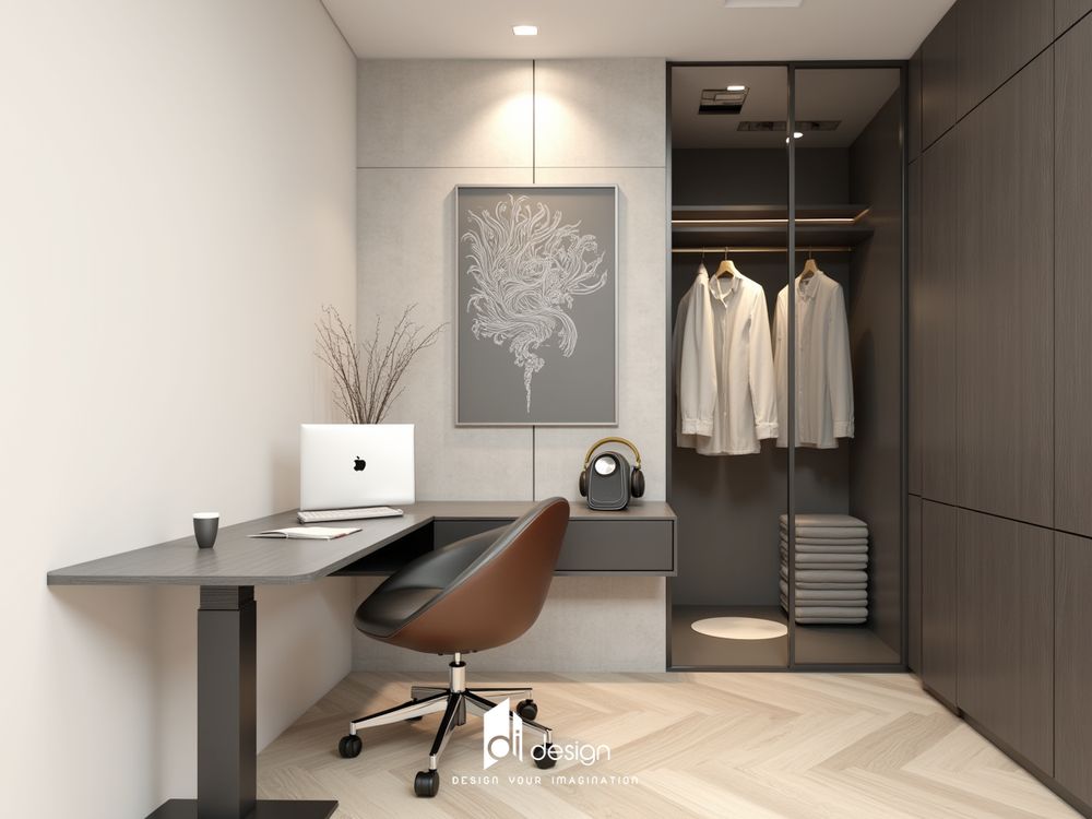 Thiết Kế Nội Thất Căn Hộ Chung Cư 68m2 Sang Trọng Tông Màu Xám 2025 Thiết Kế Nội Thất Căn Hộ Chung Cư 68m2 Sang Trọng Tông Màu Xám 2025