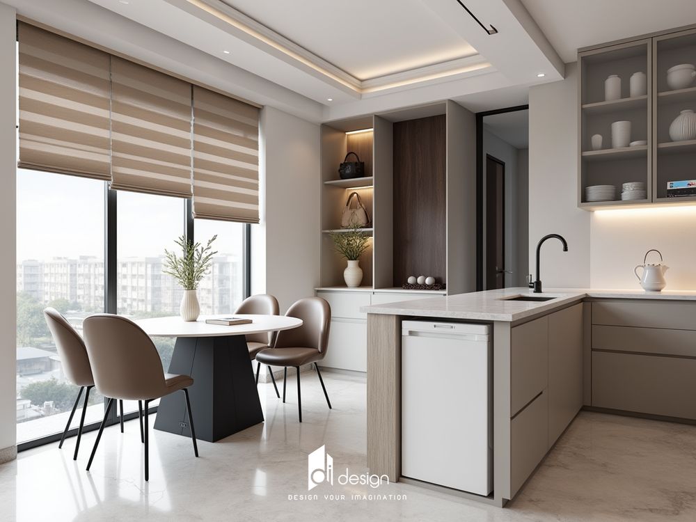 Thiết kế nội thất căn hộ Masteri Grand View 56m2 Thiết kế nội thất căn hộ Masteri Grand View 56m2