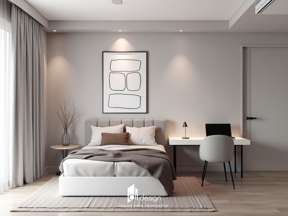 Thiết kế nội thất căn hộ Masteri Grand View 56m2 Thiết kế nội thất căn hộ Masteri Grand View 56m2