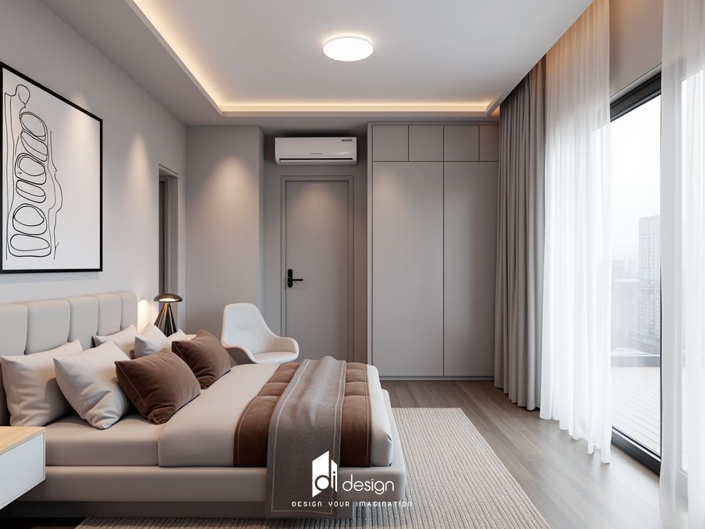Thiết kế nội thất căn hộ Masteri Grand View 56m2 Thiết kế nội thất căn hộ Masteri Grand View 56m2