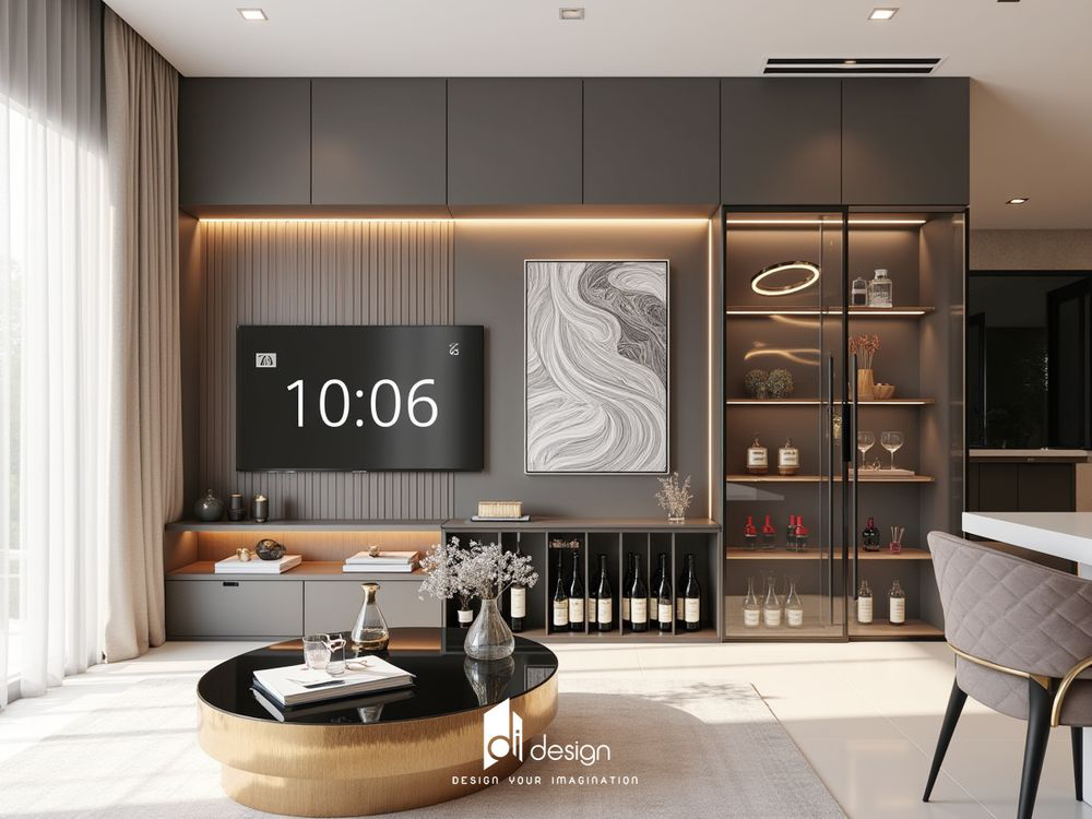 Thiết kế nội thất căn hộ Masteri Grand View 76m2 tối ưu đến từng mét vuông Thiết kế nội thất căn hộ Masteri Grand View 76m2 tối ưu đến từng mét vuông