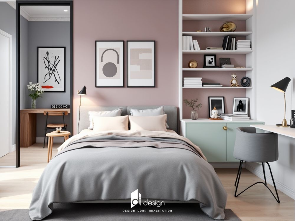 Thiết kế nội thất căn hộ Studio 30m2 The Opus One: Hiện đại và Trẻ trung Thiết kế nội thất căn hộ Studio 30m2 The Opus One: Hiện đại và Trẻ trung