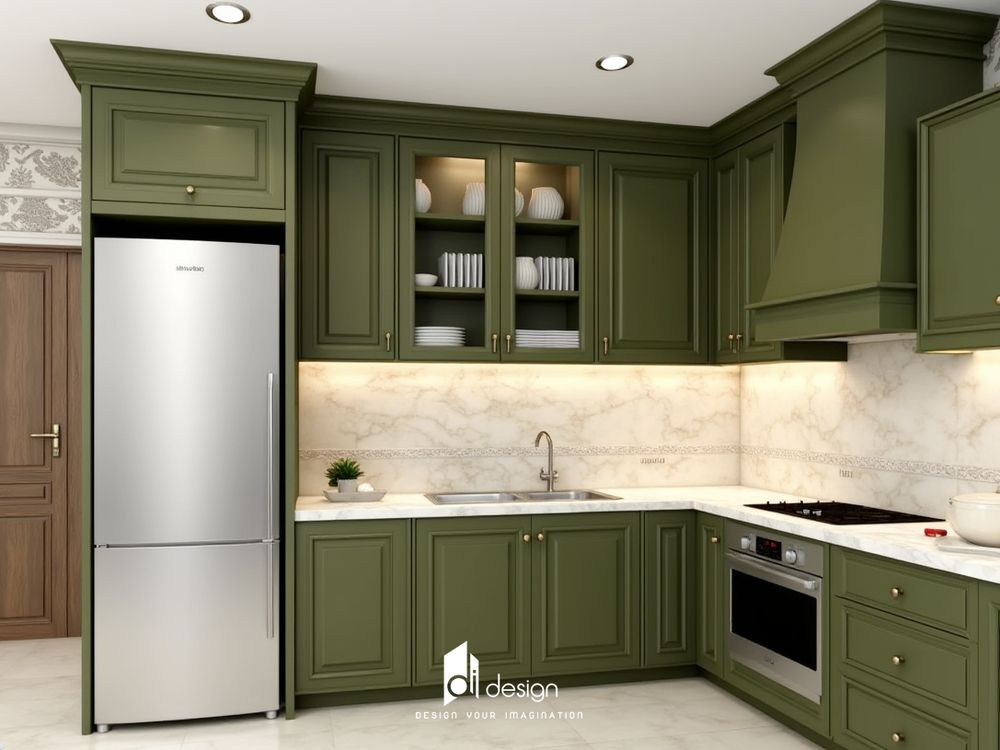 Thiết Kế Nội Thất Căn Hộ Urban Green 118m2 Phong Cách Tân Cổ Điển
