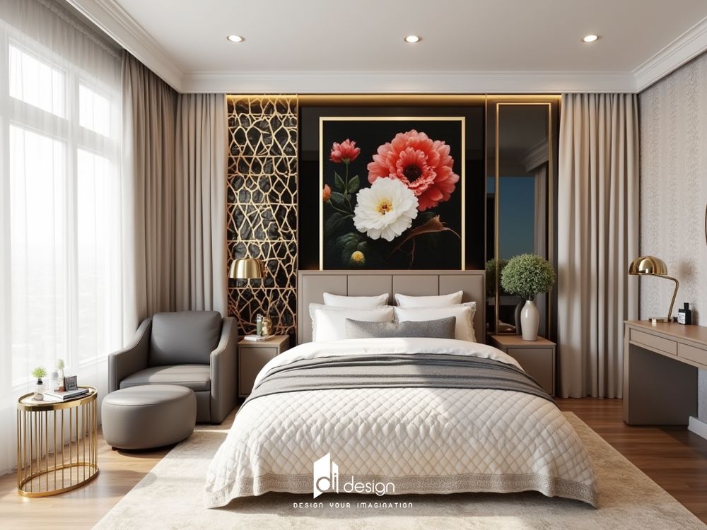 Thiết Kế Nội Thất Căn Hộ Urban Green 118m2 Phong Cách Tân Cổ Điển