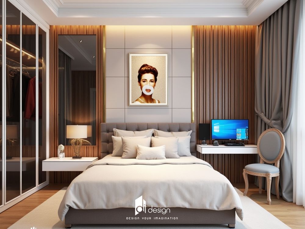 Thiết Kế Nội Thất Căn Hộ Urban Green 118m2 Phong Cách Tân Cổ Điển Thiết Kế Nội Thất Căn Hộ Urban Green 118m2 Phong Cách Tân Cổ Điển
