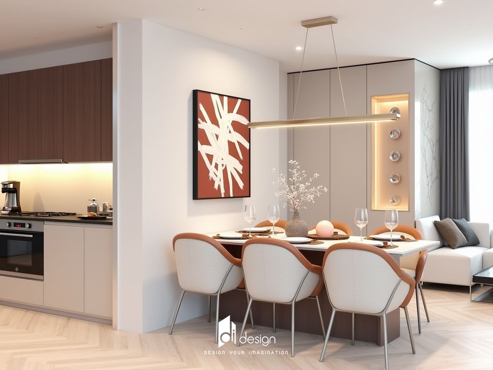 Thiết Kế Nội Thất Căn Hộ Vinhomes Golden River 83m2 Thiết Kế Nội Thất Căn Hộ Vinhomes Golden River 83m2