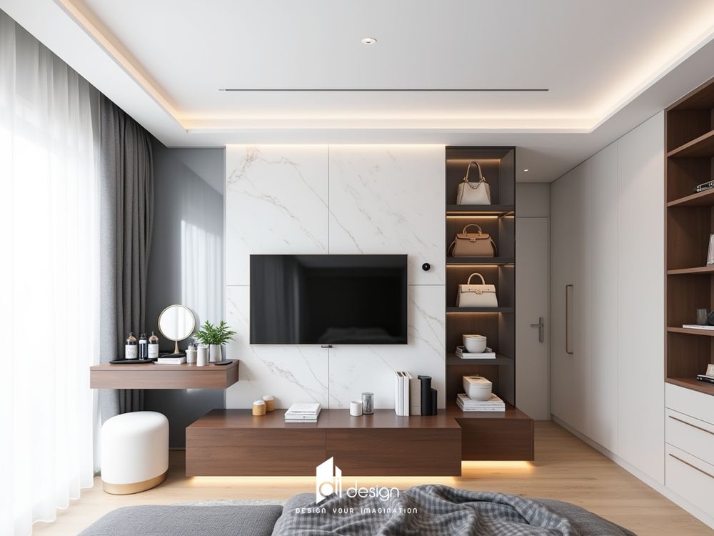 Thiết Kế Nội Thất Căn Hộ Vinhomes Golden River 83m2