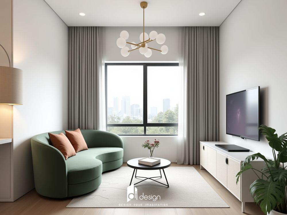 Thiết kế nội thất chung cư 52m2 đẹp hiện đại - Sáng tạo tối ưu không gian nhỏ Thiết kế nội thất chung cư 52m2 đẹp hiện đại - Sáng tạo tối ưu không gian nhỏ