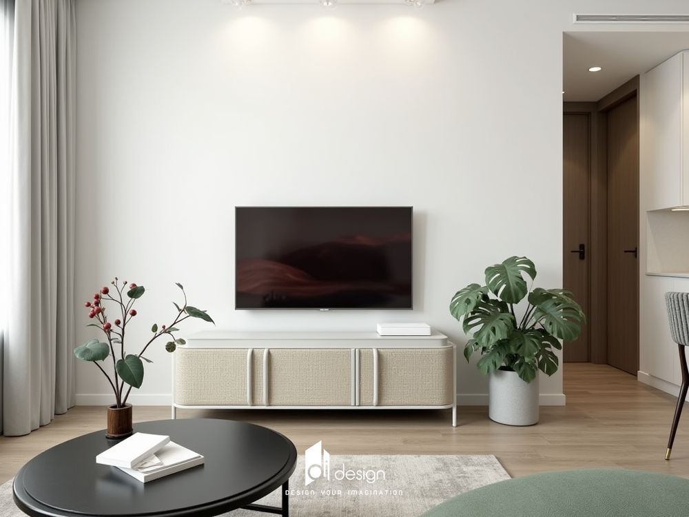 Thiết kế nội thất chung cư 52m2 đẹp hiện đại - Sáng tạo tối ưu không gian nhỏ Thiết kế nội thất chung cư 52m2 đẹp hiện đại - Sáng tạo tối ưu không gian nhỏ